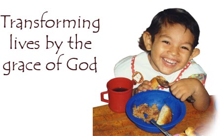 Little girl eating image